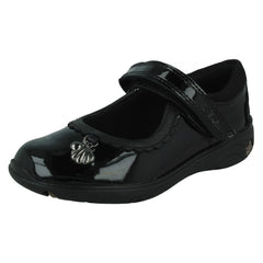 Girls Clarks Formal School Shoes Sea Shimmer T