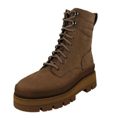 Ladies Clarks Casual Combat Style Boots Orianna2 Hike