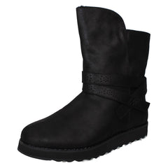 Ladies Skechers Warm Tech Memory Foam Boots Keepsakes 2.0 Night Peaks