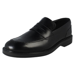Mens Clarks Smart Loafer Style Slip On Formal Shoes Aldwin Step
