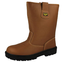 Mens Workforce Pull On Steel Toe Cap Safety Boots WF26-P