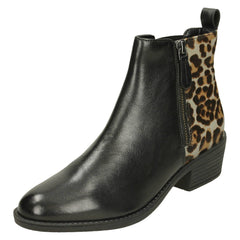Ladies Van Dal Zip Fastening Ankle Boots Barlow II