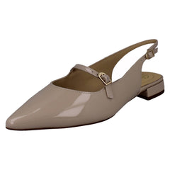 Ladies Clarks Buckle Fastening Slingback Shoes Sensa 15 Shine