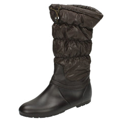 Ladies Spot On Slouch Leg Wellington Boots