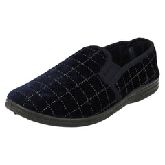 Mens Spot On Slip On Casual Slipper Shoes