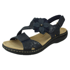 Ladies Clarks Slingback Sandals With Flower Detail Laurieann Bea