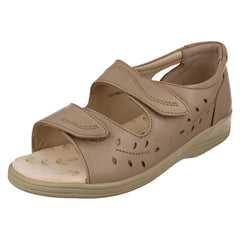 Ladies Padders Peep Toe Sandals - Heatwave