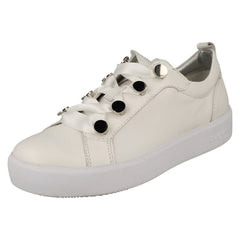 Ladies Bugatti Thick Sole Lace Up Trainers 40712