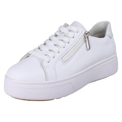 Womens Rieker Platform Lace Up Trainers With Side Zip M7701