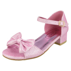 Girls Spot On Bow Trim Sandals H1116