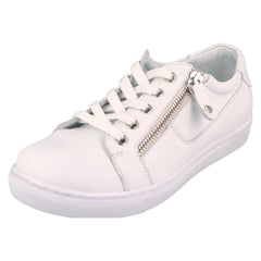 Ladies Padders Casual Soft Leather Trainers Arora