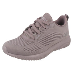 Ladies Bobs Sport By Skechers Trainers With Memory Foam Tough Talk 32504