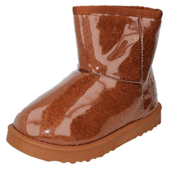 Girls Spot On Flat Boots H4188