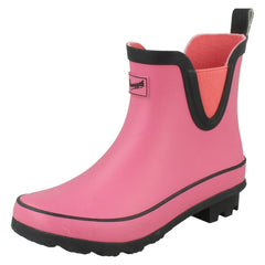 Girls Pineapple Wellington Boots X1276