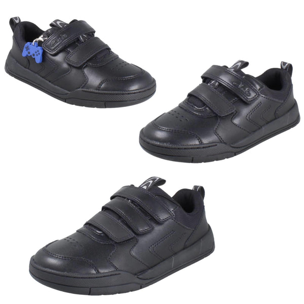 Boys Clarks School Shoes Laser Play