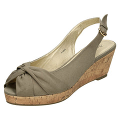 Ladies Savannah Mid Wedge Sandals