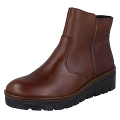 Ladies Rieker Fleece Lined Ankle Boots X9165