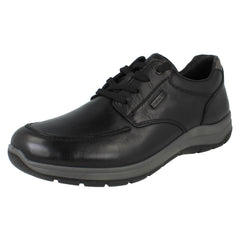 Mens Rieker TEX Zip Detailed Extra Wide Lace Up Shoes 03607