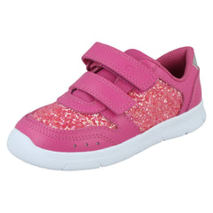 Girls Clarks Lightweight Trainers ATH Sonar
