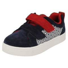 Boys Clarks Marvel Superhero Casual Shoes City Hero Lo
