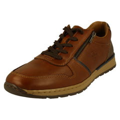 Mens Rieker Casual Lace And Zip Fastening Shoes Great For Everyday Wear B2112