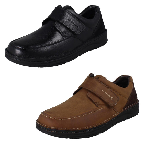 Mens Hush Puppies Shoes Forde Touch Fastening