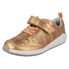 Unisex Childrens Clarks Casual Trainers Aeon Flex