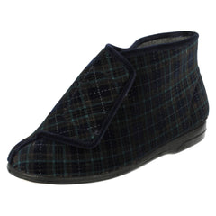 Mens Balmoral Slip On Slipper Boots Thomas