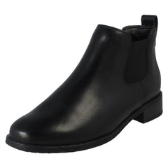 Ladies Clarks Artisan Chelsea Boots Havisham Top
