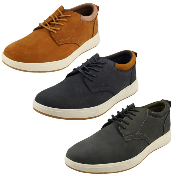 Mens Hush Puppies Casual Lace Up Shoes Bowen Lace UP