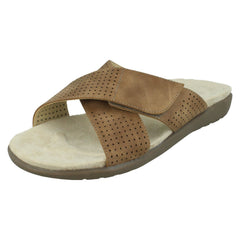 Ladies Eaze Cross Strap Mules F00295