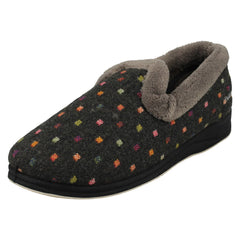 Ladies Padders Wide Fit Slippers Repose