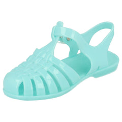 Girls Spot On Glow in the Dark Jelly Sandals