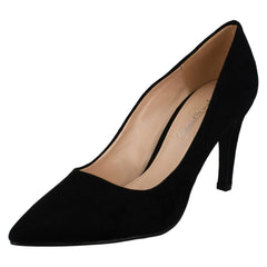 Ladies Anne Michelle High Heel Pointed Toe Court Shoes