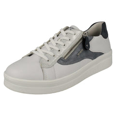 Ladies Remonte Zip Detail Trainers D0J03