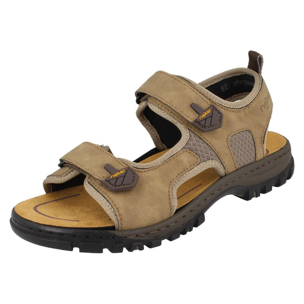 Mens Rieker Casual Adjustable Sandals 25055
