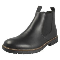 Mens Rieker Smart Zip Up Chelsea Boots 33180