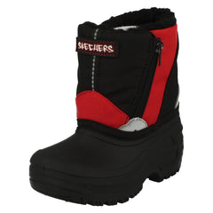 Boys Skechers Mor-Tex Water Resistant Boots Carbuncle 96061N