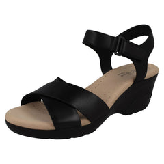 Ladies Clarks Casual Wedge Sandals Lynette Deb