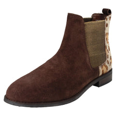 Ladies Leather Collection Chelsea Ankle Boots