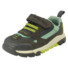 Boys Clarks Casual Trainer Shoes Steggy 2 Park
