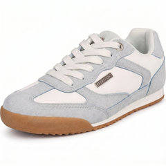 Ladies Elle Sport Retro Lace Up Comfy Trainers F7573
