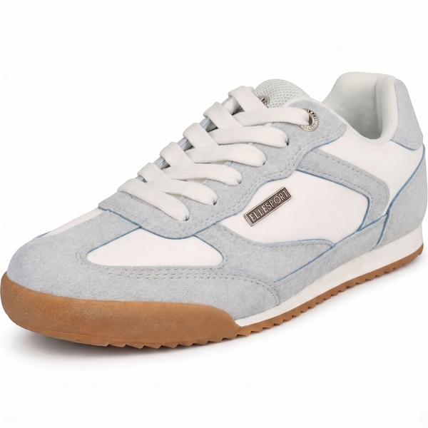Ladies Elle Sport Retro Lace Up Comfy Trainers F7573