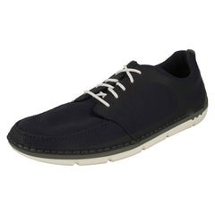 Mens Clarks Casual Lace Up Trainers Step Maro Sol