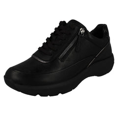 Womens Clarks Zip Detail Trainers Tivoli Zip