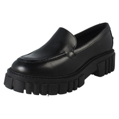 Ladies Clarks Chunky Sole Slip On Loafer Smart Shoes Page Loafer