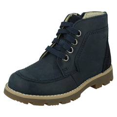 Boys Clarks Casual Ankle Boots Heath Lace