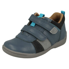 Boys Startrite Casual Hook and Loop Shoes Grip
