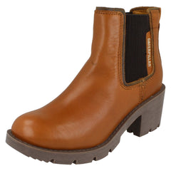 Ladies Caterpillar Ankle Boots Rewrite Chelsea P31217