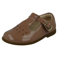 Girls Clarks Patent Leather Formal Shoes - Drew Play